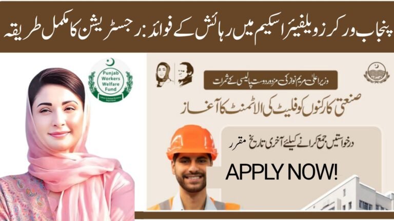 Punjab Workers Welfare Housing Scheme 2026 – Big Relief for Industrial Workers