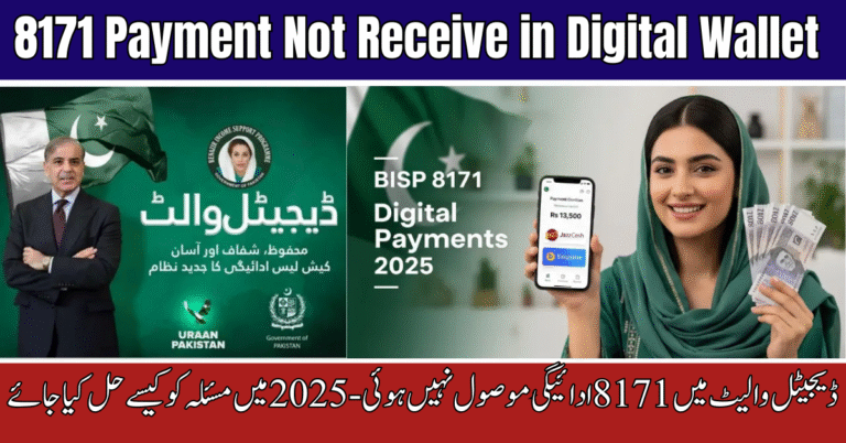 8171 Payment Not Receive in Digital Wallet