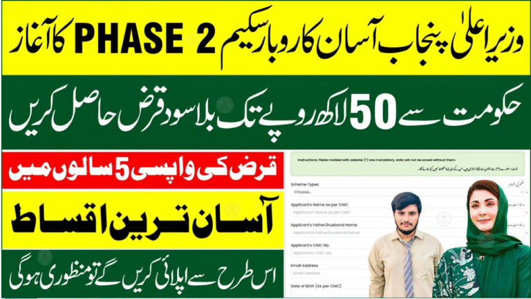 CM Punjab Rozgar Scheme