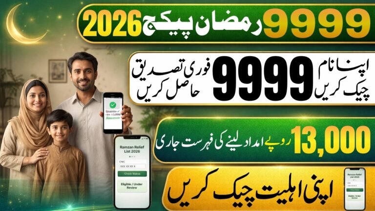 9999 Check Online CNIC 2026