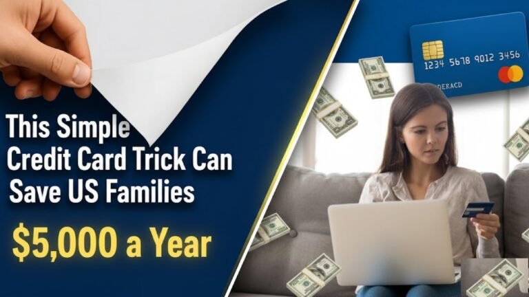 Credit Card Trick Can Save US Families $5,000