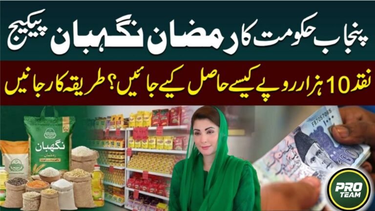 How To Apply For Ramzan Neghaban Package 2026: Registration & Status Check